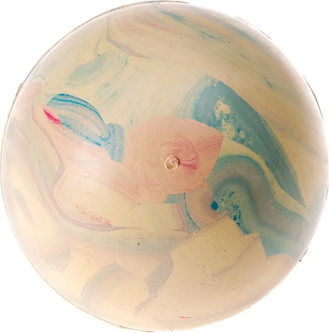 Ferplast Apporteerspeelgoed Bal 6,5 cm Blauw/Crème