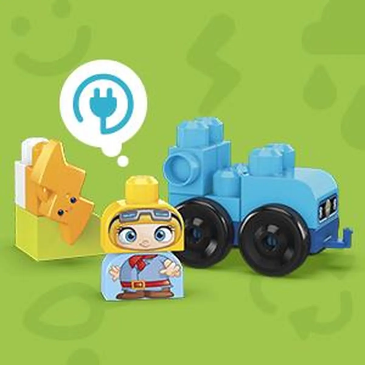 Mega Bloks Town Build & Learn Huis - 89 Stenen - Meerkleurig - afbeelding 6 van 6