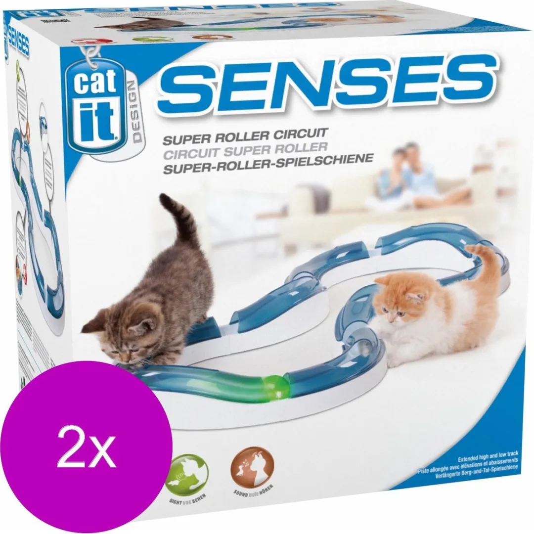 Catit Senses Super Roller Circuit Kattenspeelgoed