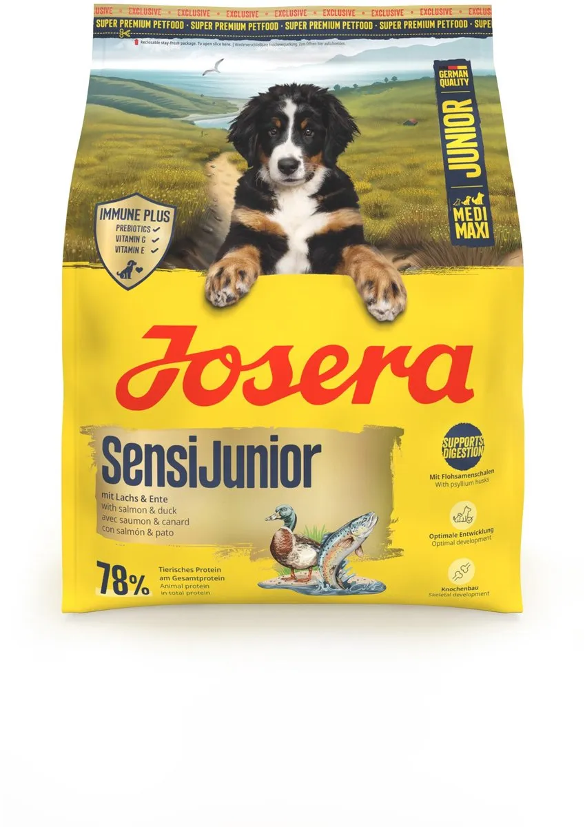 Josera Medium Maxi Junior Sensijunior Hondenvoer 900g