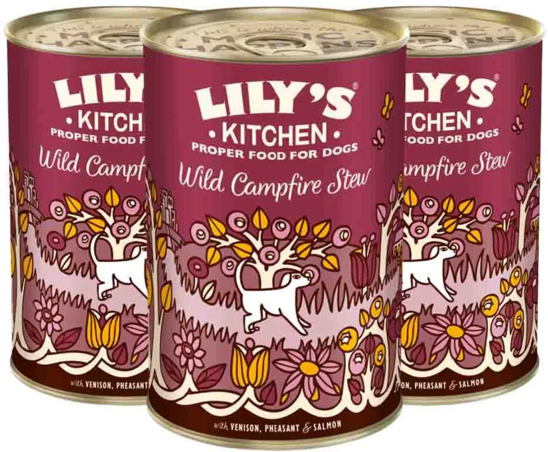 Lily's Kitchen Nat Wild Campfire Stew Hondenvoer - 3x400g