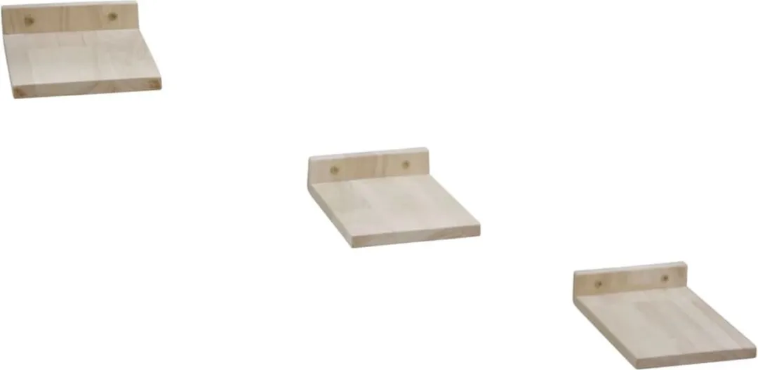 Kerbl Rocky Kattenklimwand - 52x17x37cm - 6 Stuks - Natuurlijk/Wit - afbeelding 6 van 6
