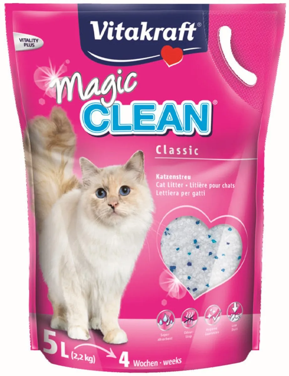 Vitakraft Magic Clean Kattenbakvulling 8,4L - 2 Stuks