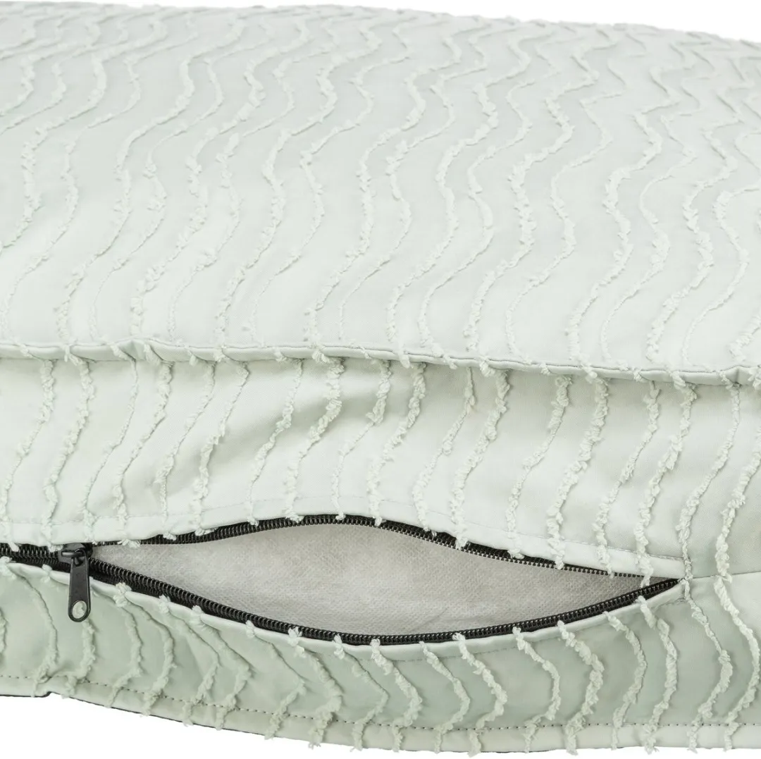 Trixie Hondenkussen Marley Wave Saliegroen - 100x70x16cm - afbeelding 6 van 6