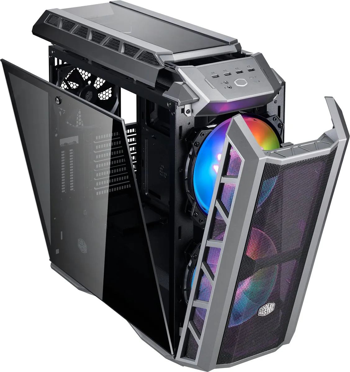 Cooler Master MasterCase H500P ARGB Gamingbehuizing - 3x 200mm ARGB