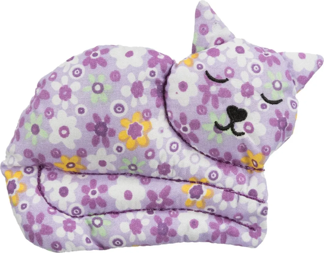 Trixie Stoffen Kat met Valeriaan - Blauw - afbeelding 2 van 4