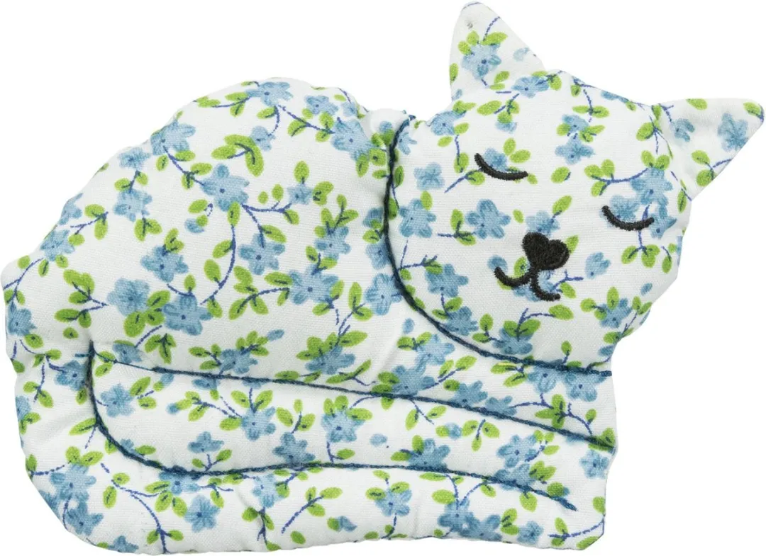 Trixie Stoffen Kat met Valeriaan - Blauw - afbeelding 4 van 4