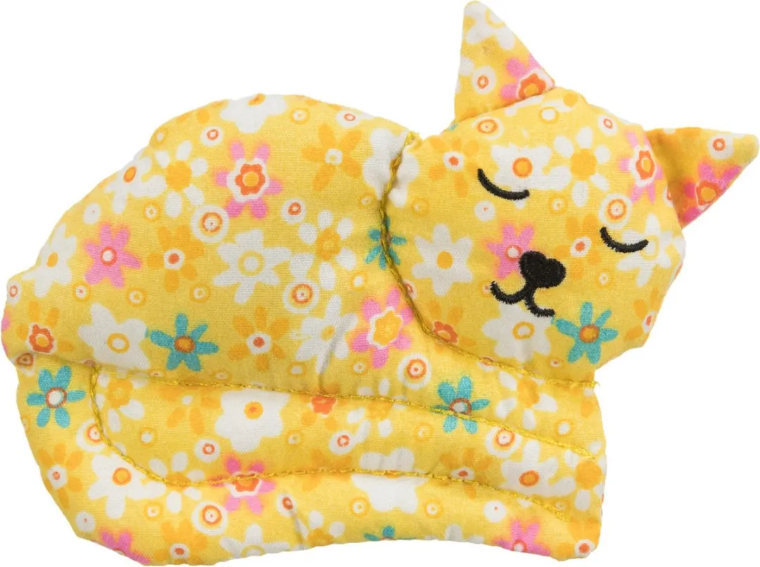 Trixie Stoffen Kat met Valeriaan - Blauw - afbeelding 3 van 4