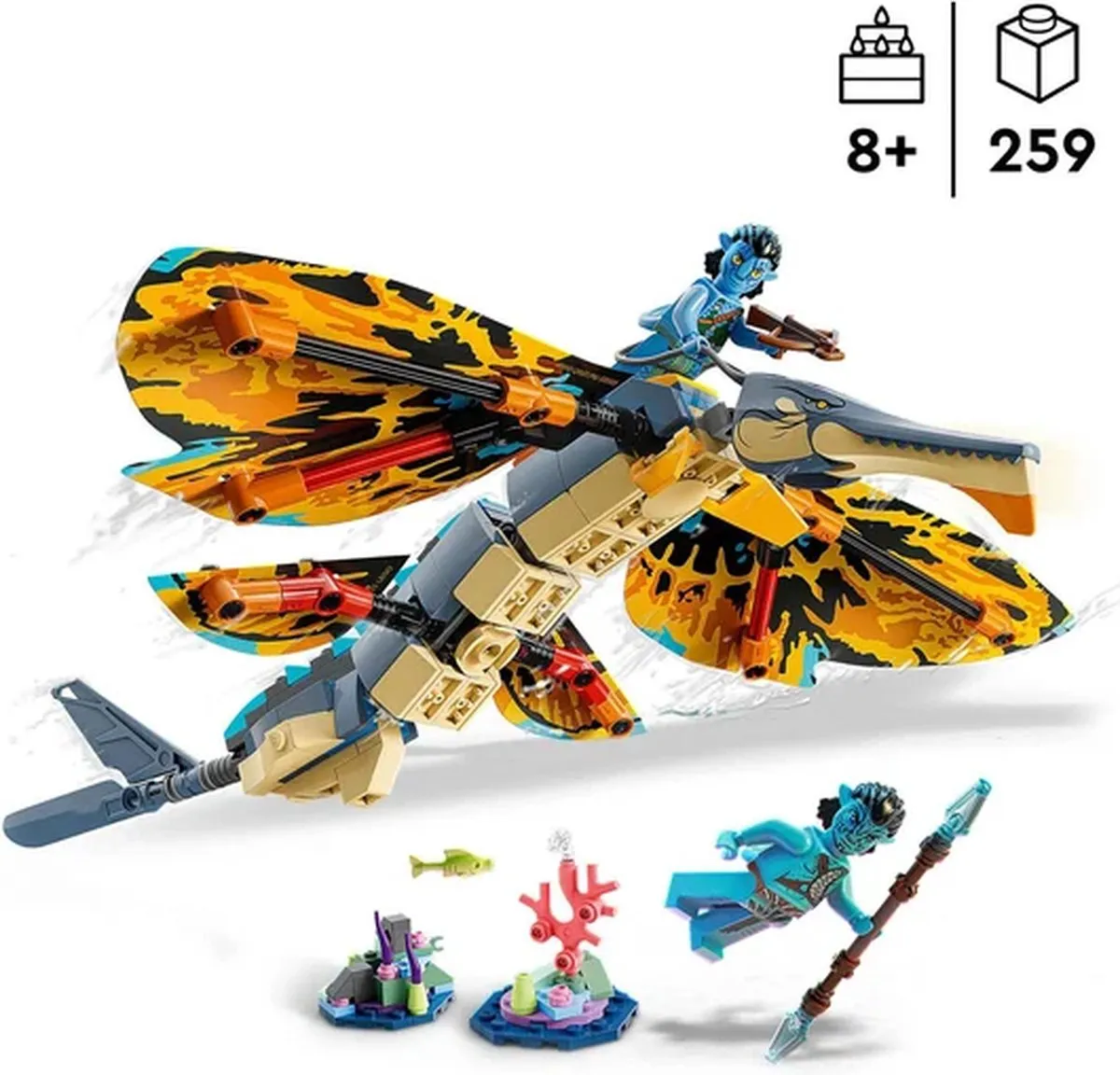 LEGO Avatar Skimwing Avontuur Set 75576 - 259 Stukken - afbeelding 6 van 6