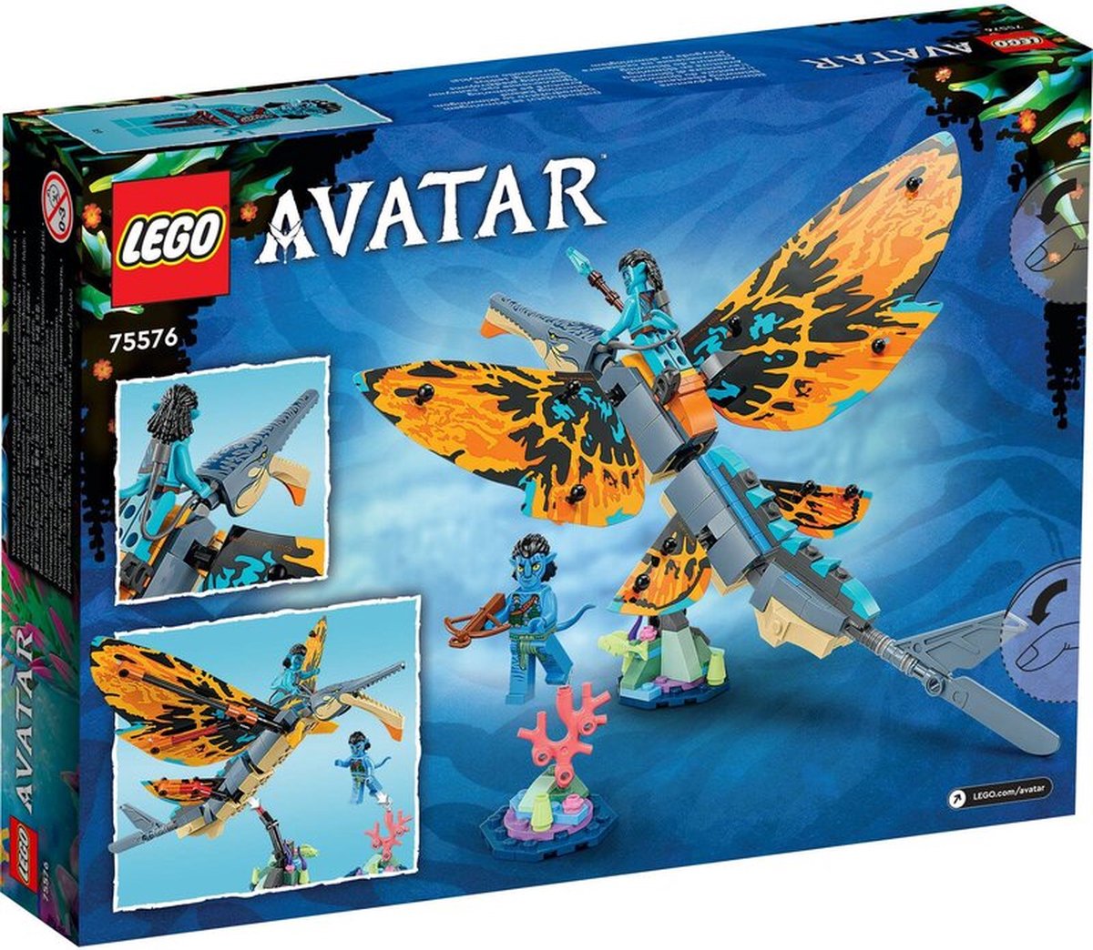 LEGO Avatar Skimwing avontuur Set met Bouwspeelgoed - 75576