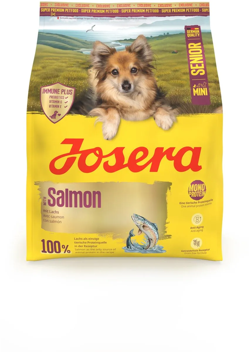 Josera Mini Senior Salmon Hondenvoer 900g