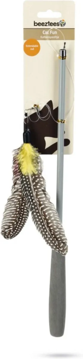 Beeztees Twisty Telescoop Kattenhengel - Multicolor