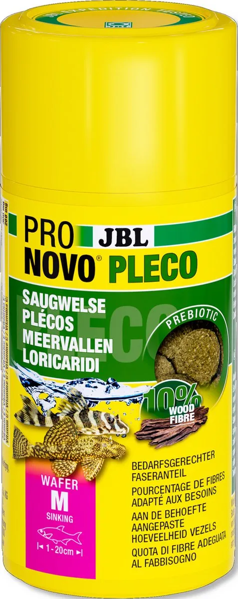 JBL Pronovo Pleco Wafer M Algenetertabs 100ml