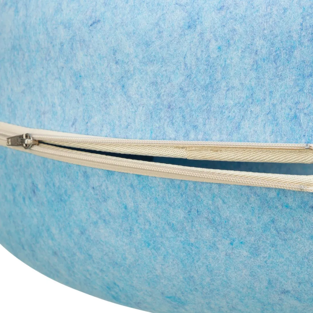 Trixie Speeldonut Vilt - Blauw 60x60cm