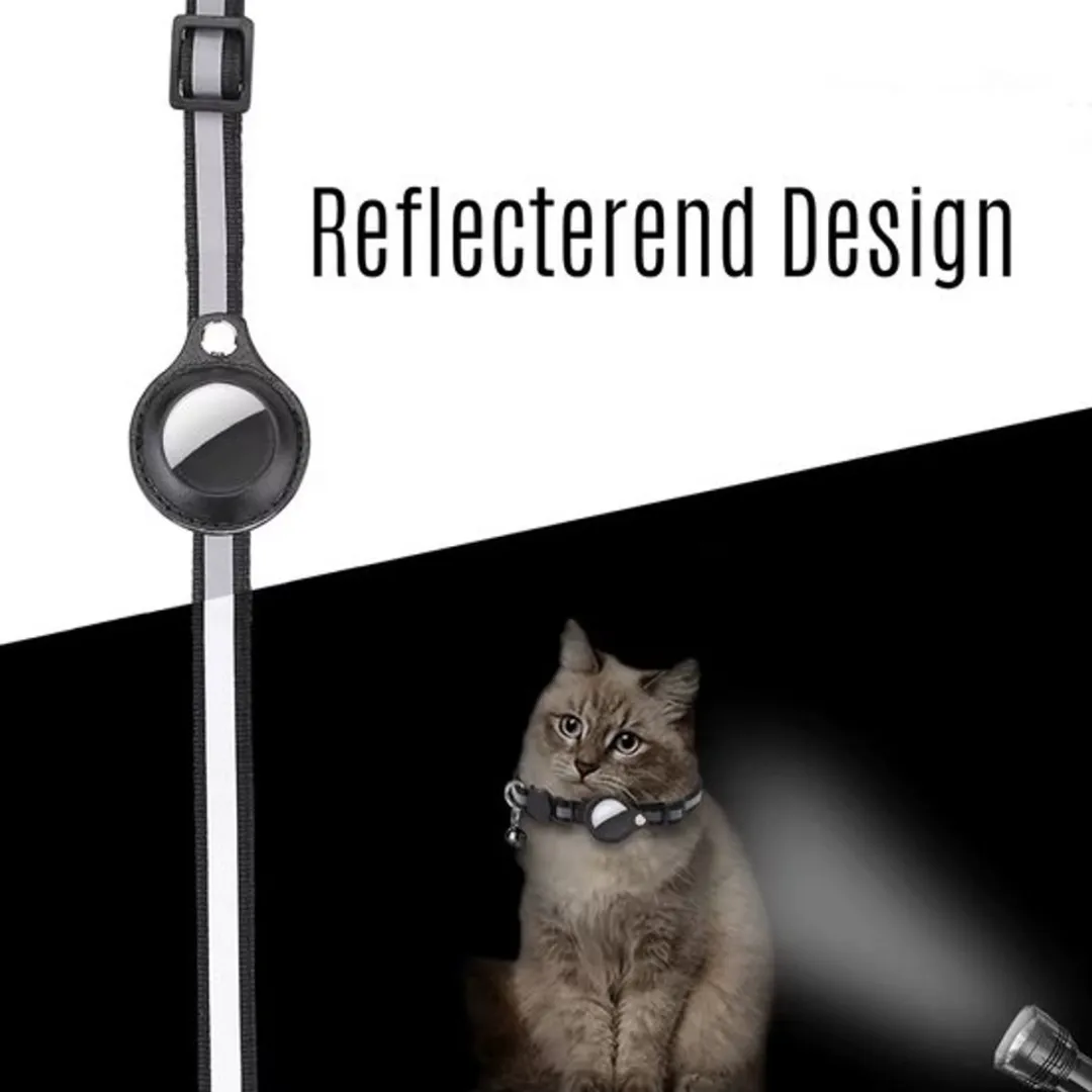 Dierboetiek Slimme Kattenhalsband Android Tracker - Zwart