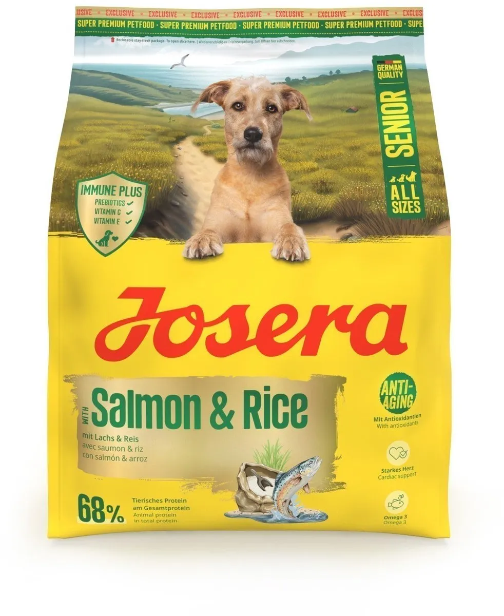 Josera Senior Salmon & Rice Hondenvoer 900g