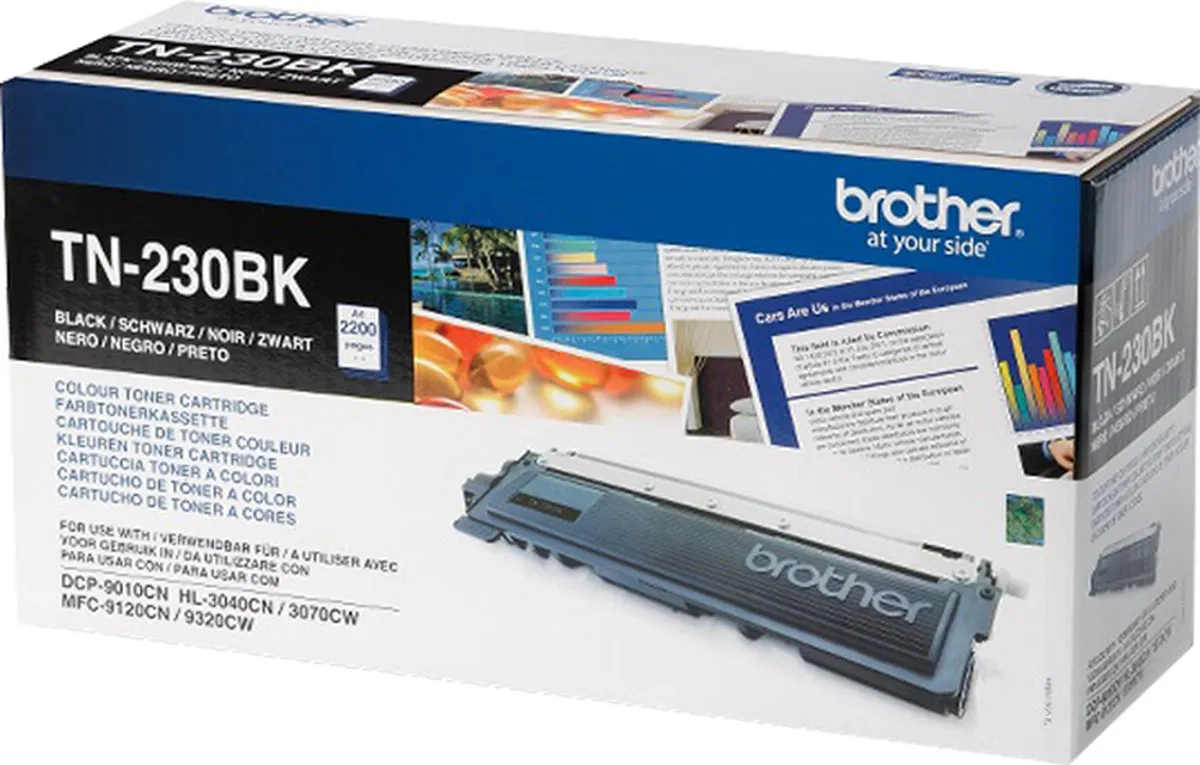 Brother TN-230BK Tonercartridge - Zwart