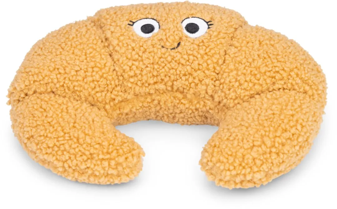 Beeztees Croissant Flaky Pluche Hondenspeelgoed