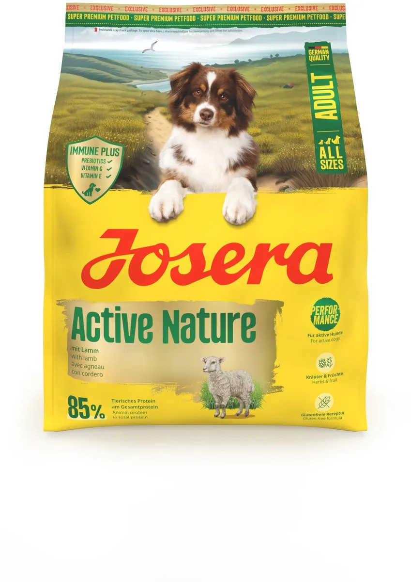 Josera All Sizes Adult Active Nature Hondenvoer 900g