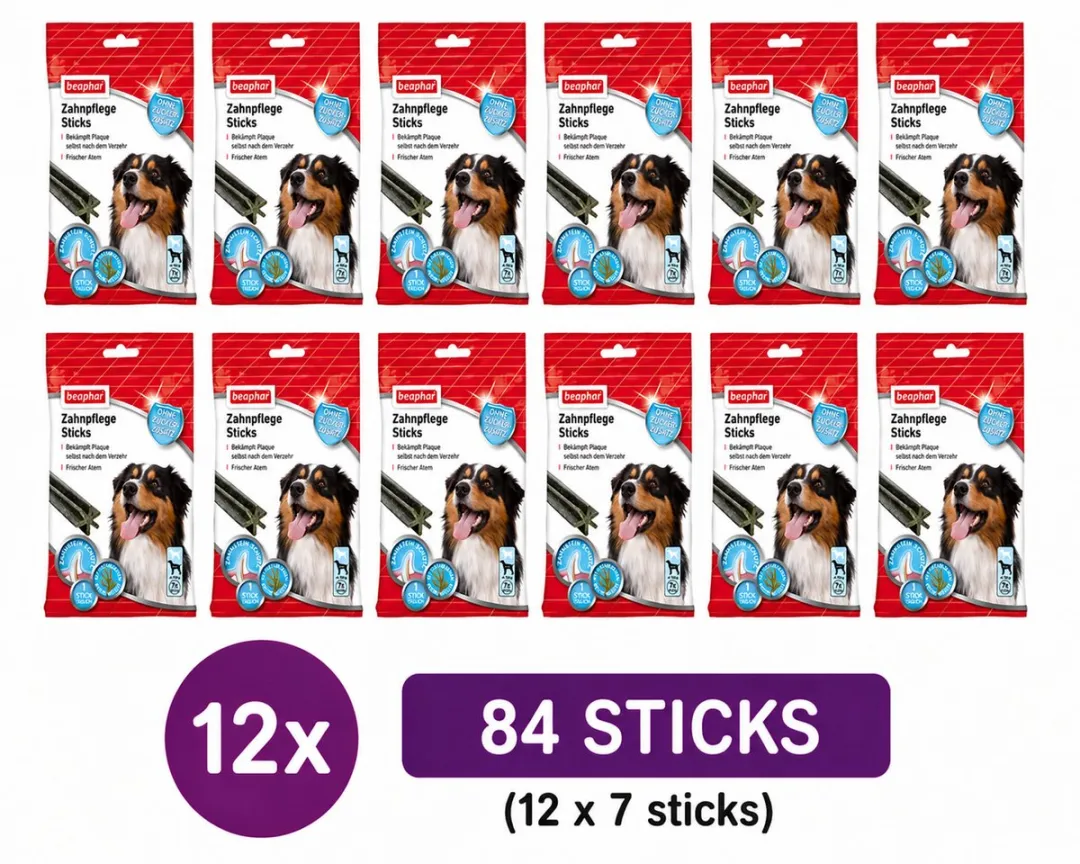 Beaphar Dentastix Medium/Groot 84 Stuks