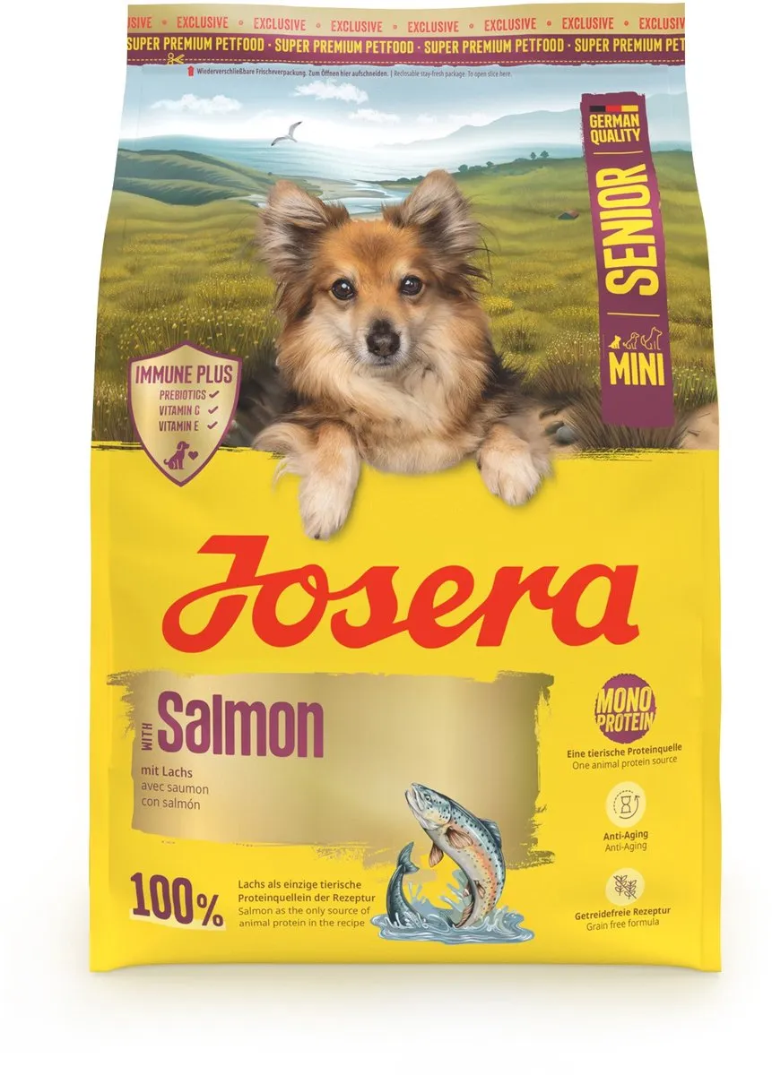 Josera Mini Senior Salmon Hondenvoer 3kg