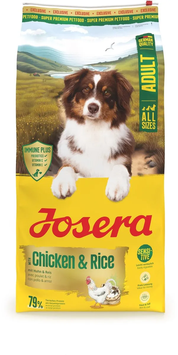 Josera All Sizes Adult Chicken & Rice Hondenvoer 12,5 kg