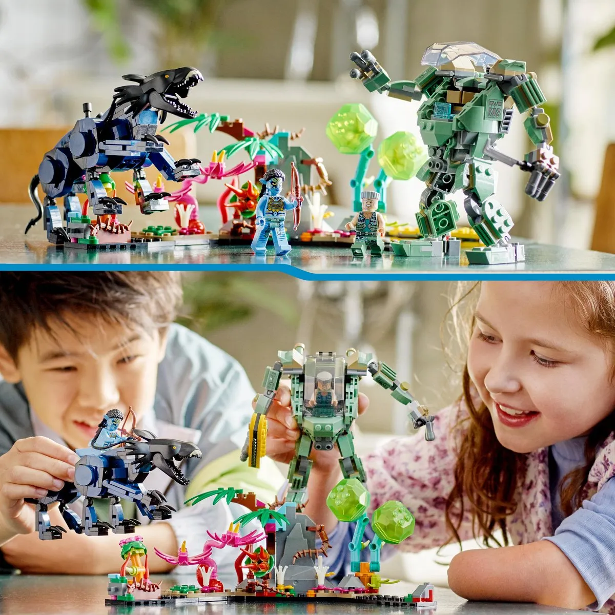 LEGO Avatar Neytiri & Thanator vs. AMP Suit Quaritch 75571 - 560 Stukken - afbeelding 3 van 6