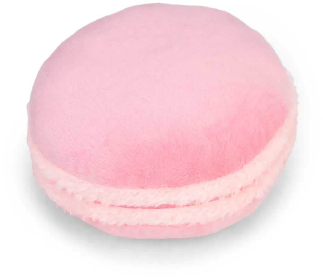 Beeztees Macaron Mimi Pluche Hondenspeelgoed - Assorti - 10 Stuks