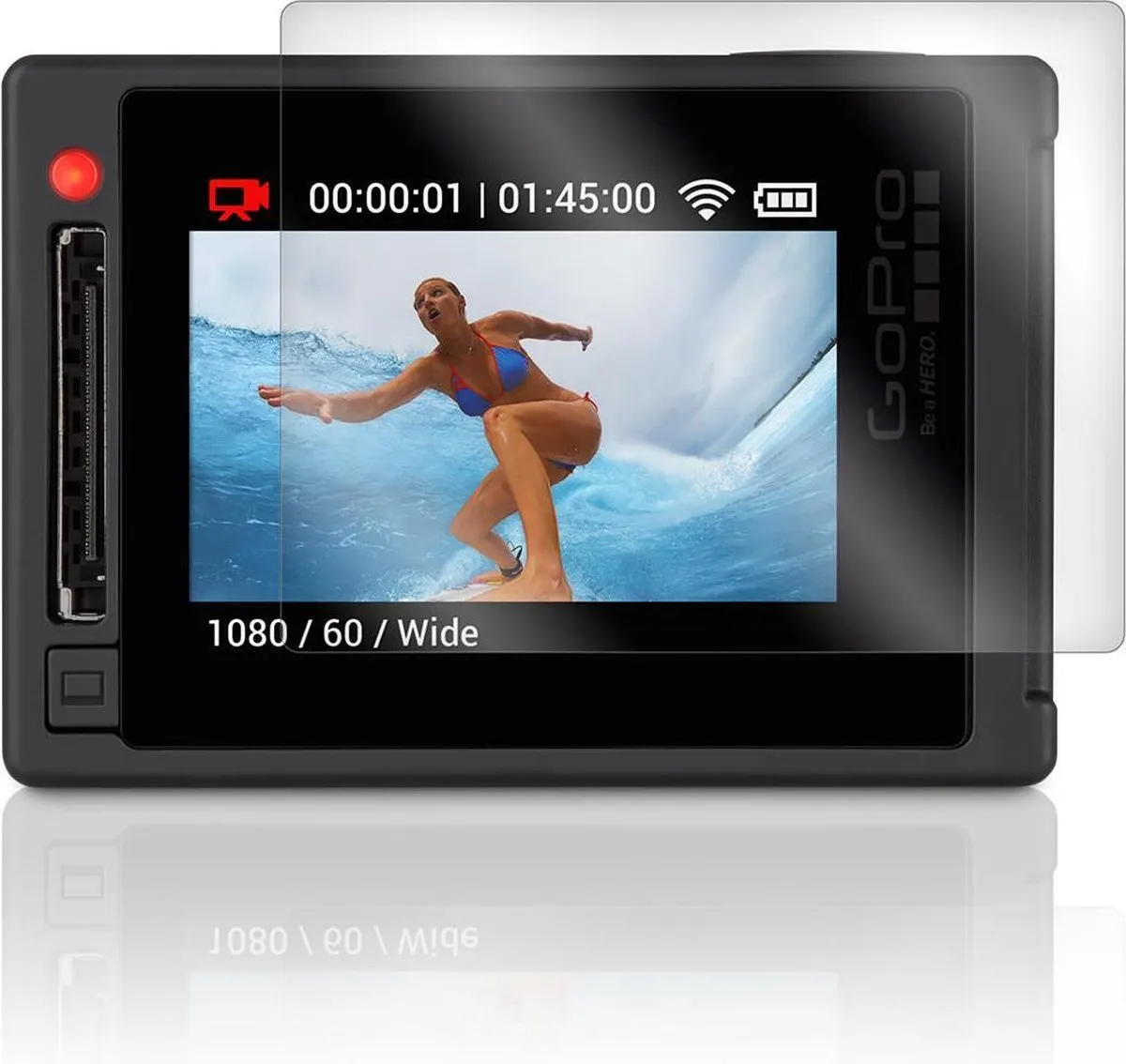 GoPro HERO4 Screenprotector ABDSP-001 - 3 Stuks