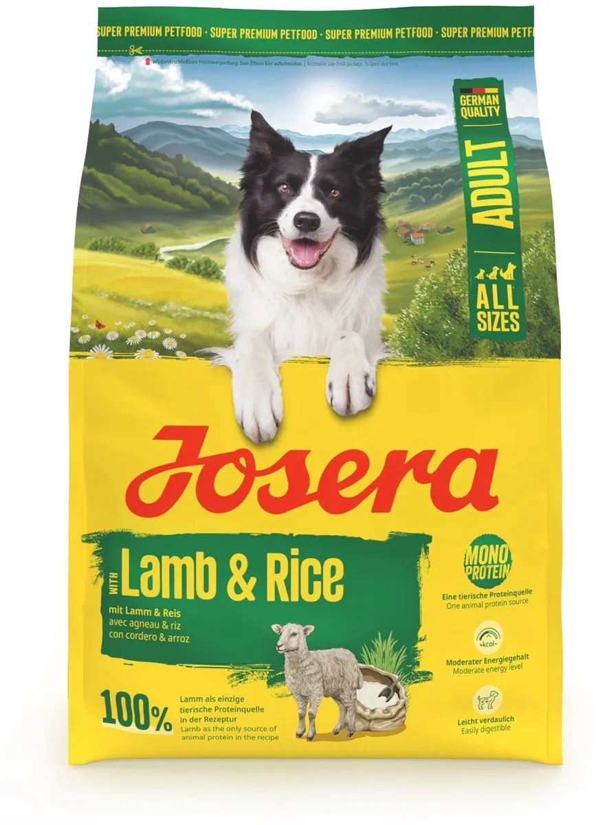 Josera All Sizes Adult Lamb & Rice Hondenvoer 3kg