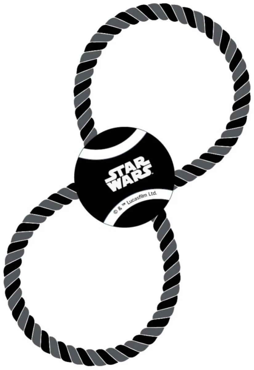 Star Wars Tennisbal met Touw