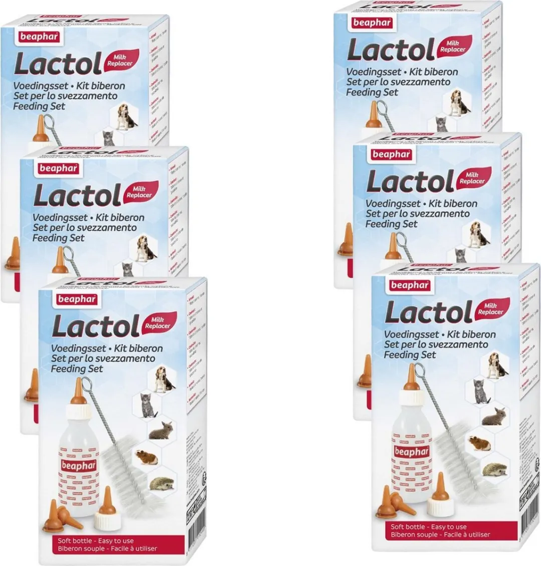 Beaphar Lactol Voedingsset - 36 Stuks (6x6)