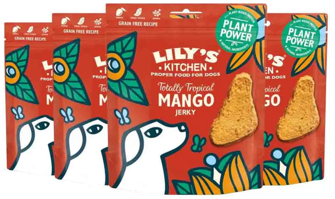 Lily's Kitchen Hondensnack Jerky Mango - 280g (4x70g)