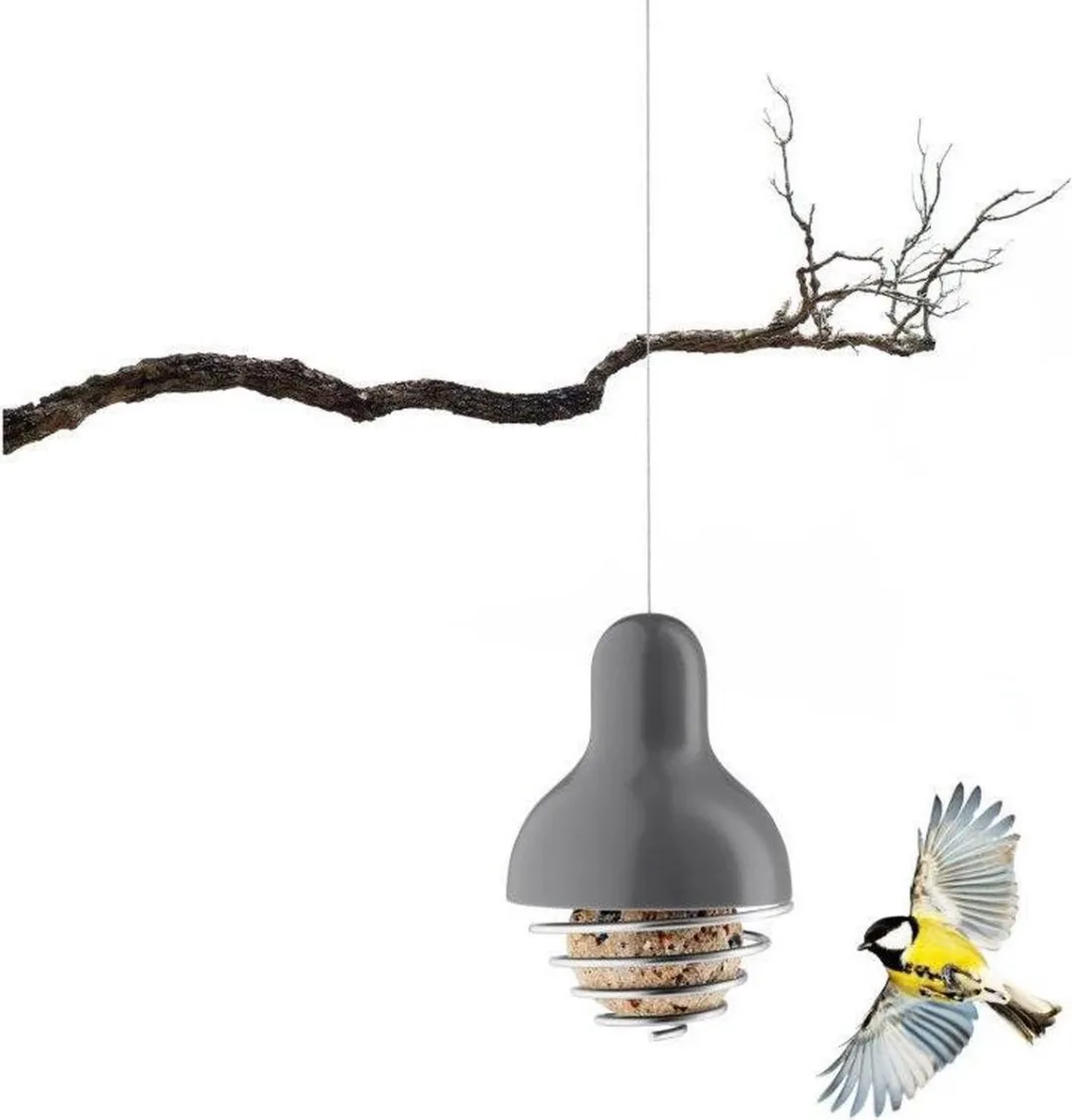 Eva Solo Vogel Voederspiraal - Hangend - Grijs