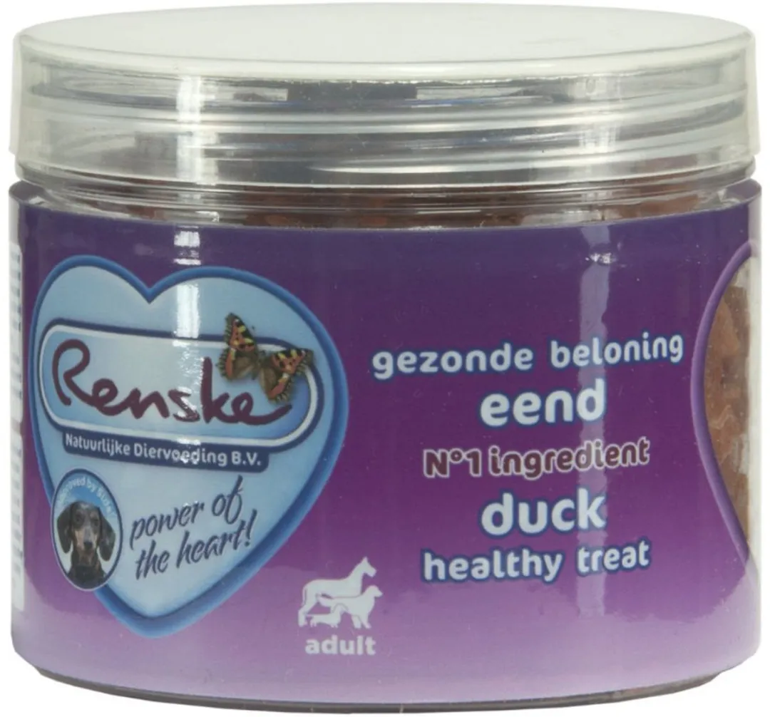 Renske Gezonde Beloning Hartjes Hondensnack Kip & Wortel 100g - afbeelding 6 van 6