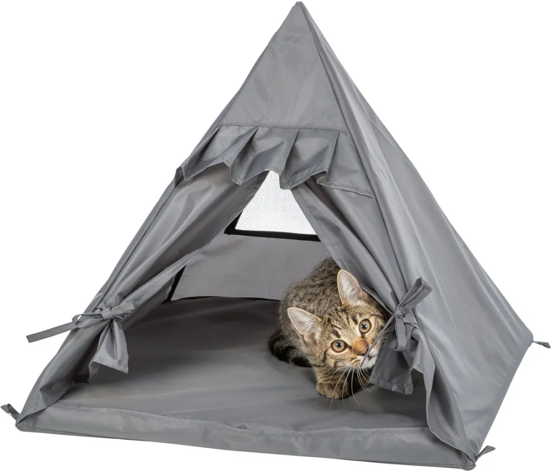Trixie Kattenmand Tipi Samoa - Grijs 55x55x50cm