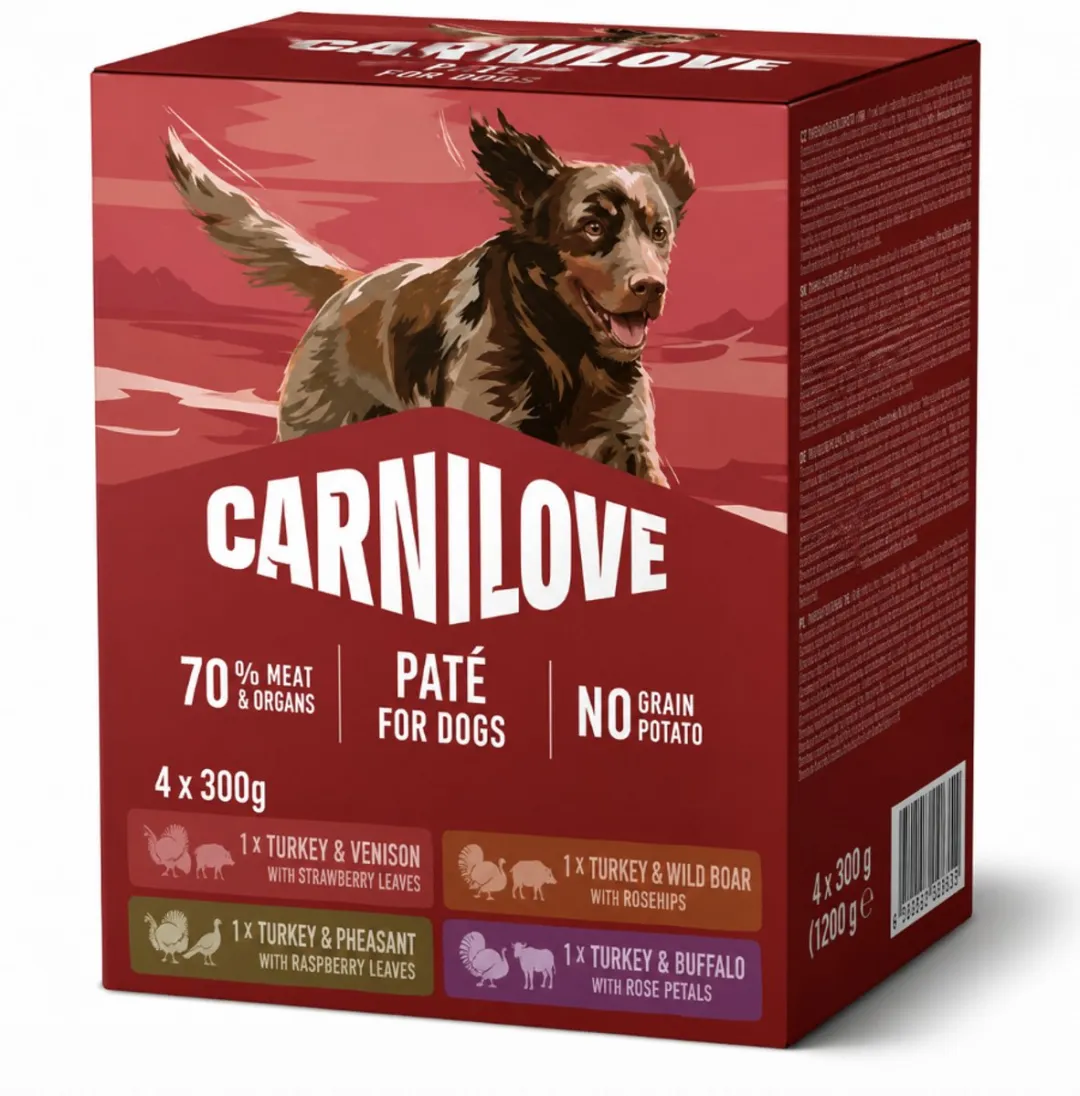 Carnilove Multipack Hondenvoer 6x400g