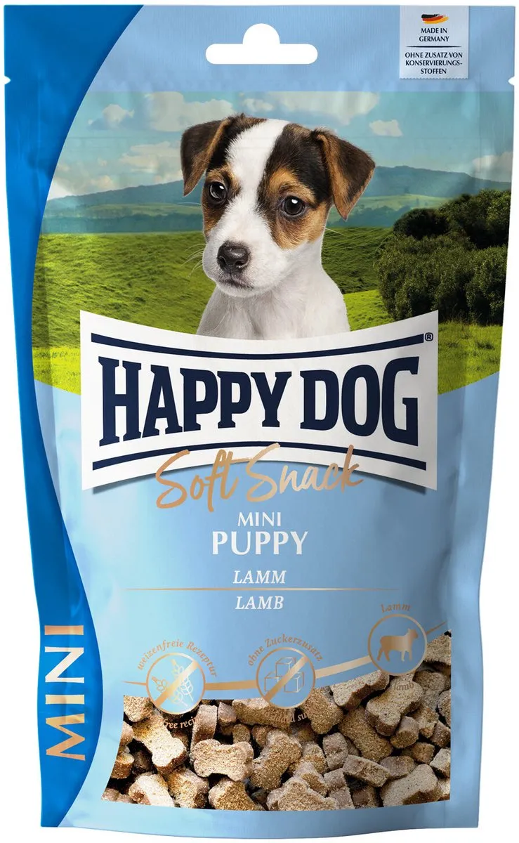 Happy Dog SoftSnack Mini Puppy Lam 100g