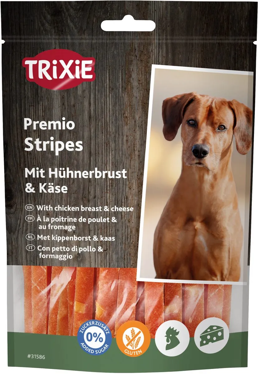 Trixie Premio Cheese Chicken Stripes 100g