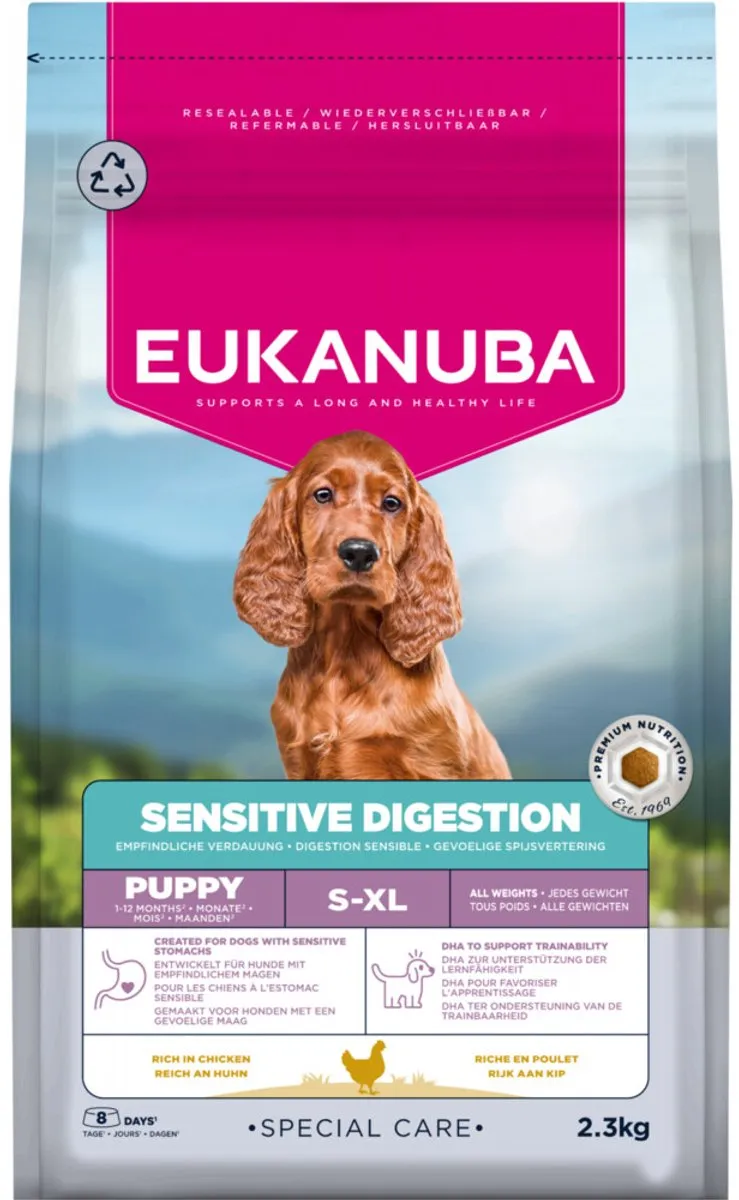 Eukanuba Special Care Puppy Sensitive Digestion Droogvoer
