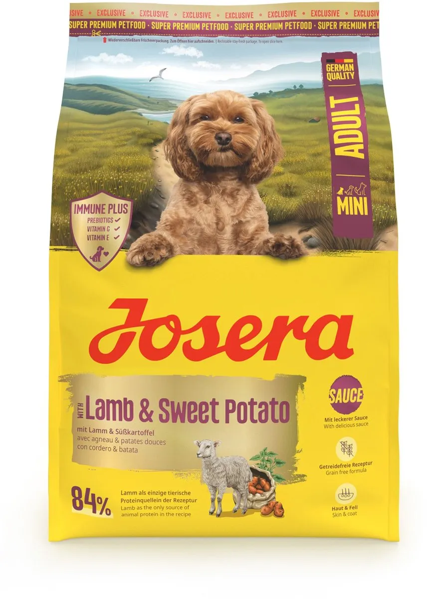 Josera Mini Adult Lamb & Sweet Potato Hondenvoer 3kg