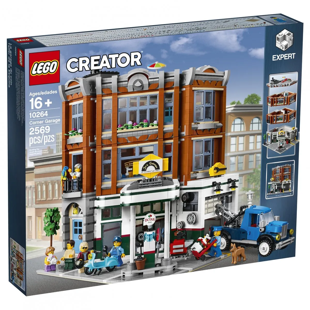 LEGO Creator Expert Garage op de Hoek 10264 - 2569 Stukken