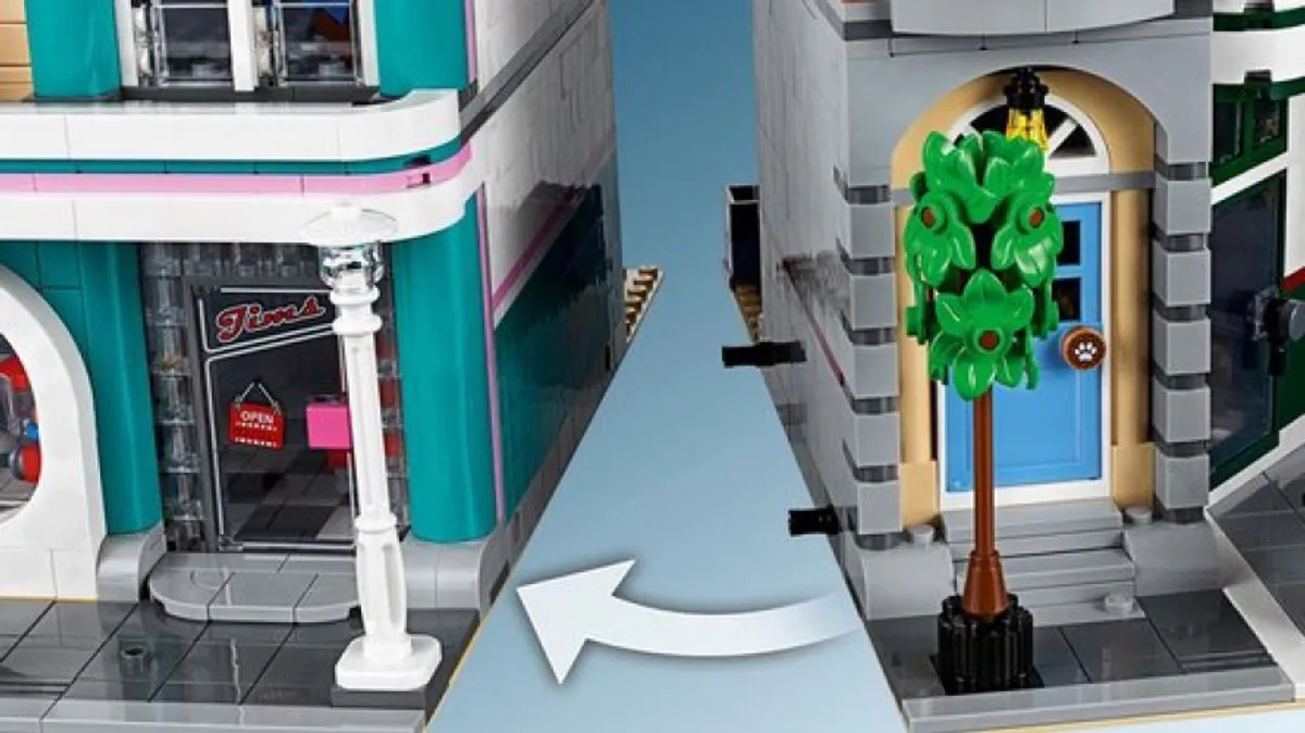 LEGO Creator Expert Garage op de Hoek 10264 - 2569 Stukken