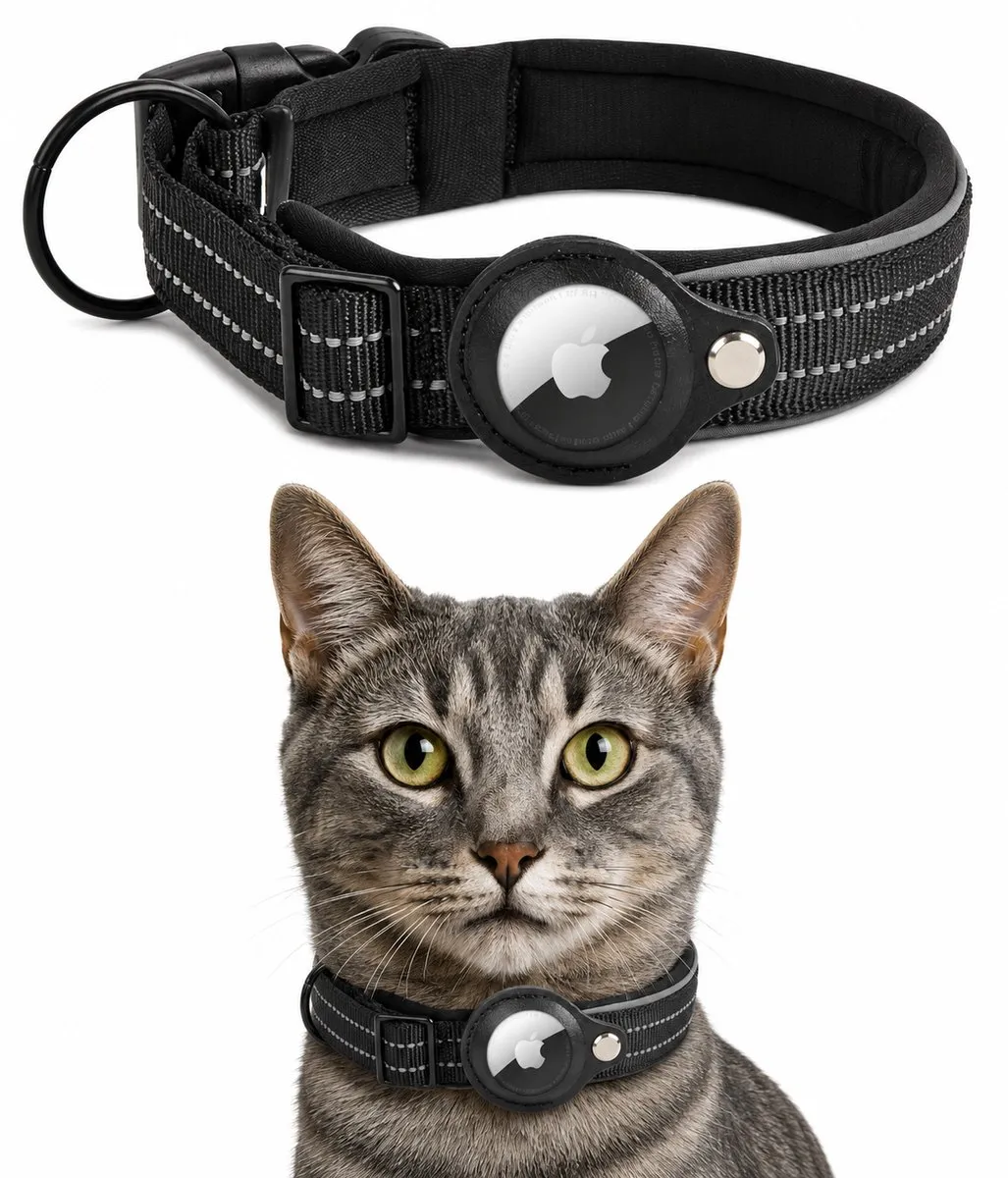 Dierboetiek Slimme Kattenhalsband met Apple Tracker