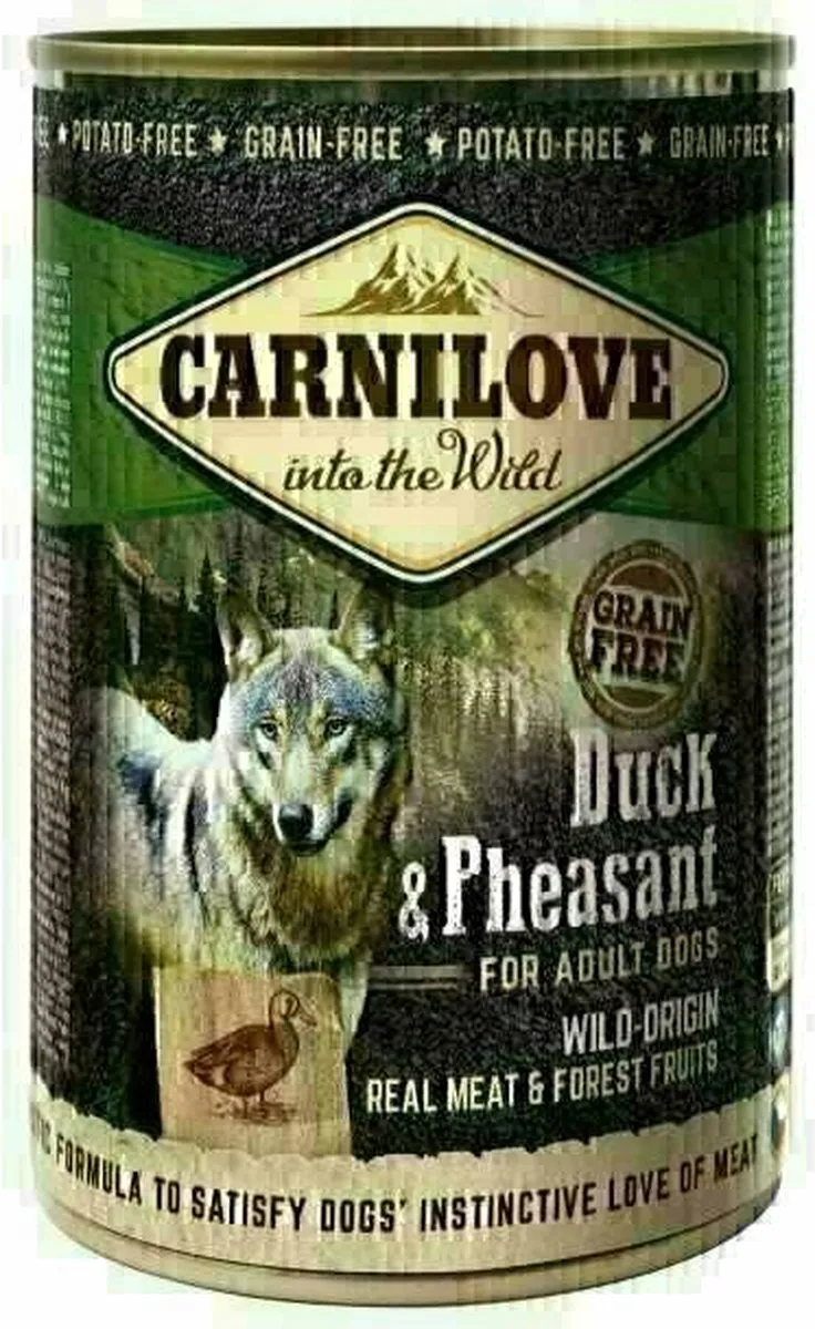 Carnilove Eend & Fazant Hondenvoer 400g