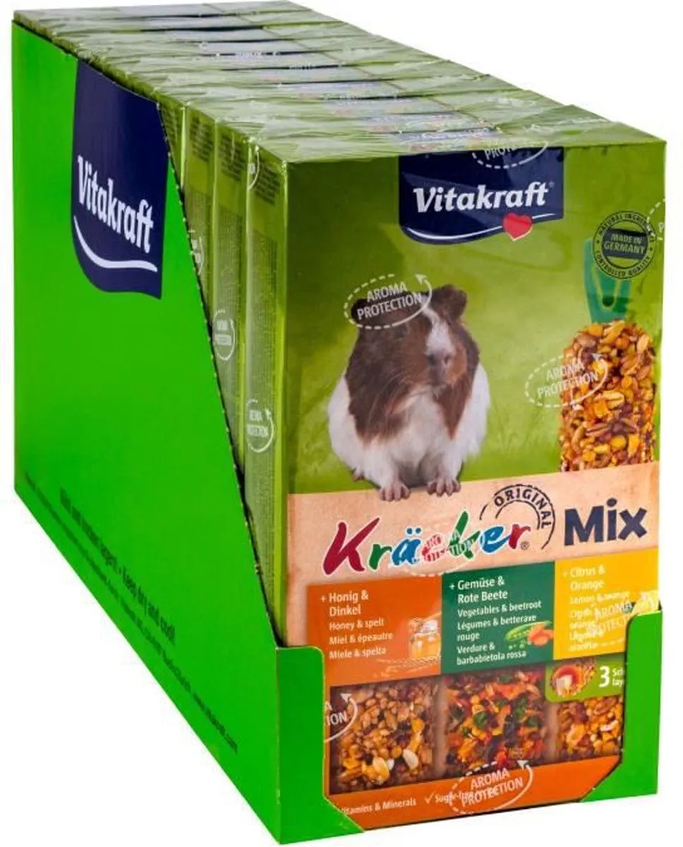 Vitakraft Cavia Kracker 3in1 - 10 Stuks