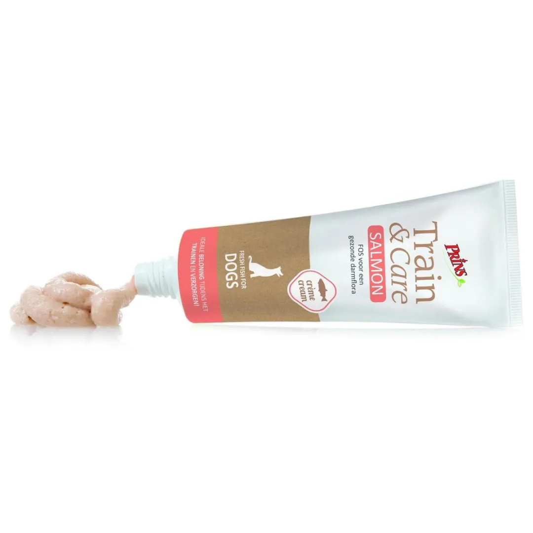 Prins Train&Care Hond Salmon 75g