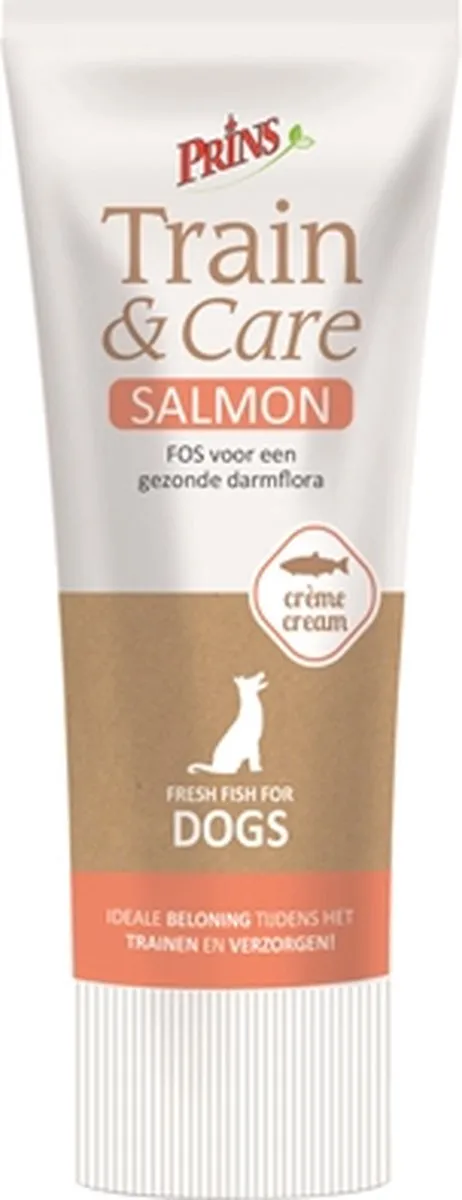 Prins Train&Care Hond Salmon 75g