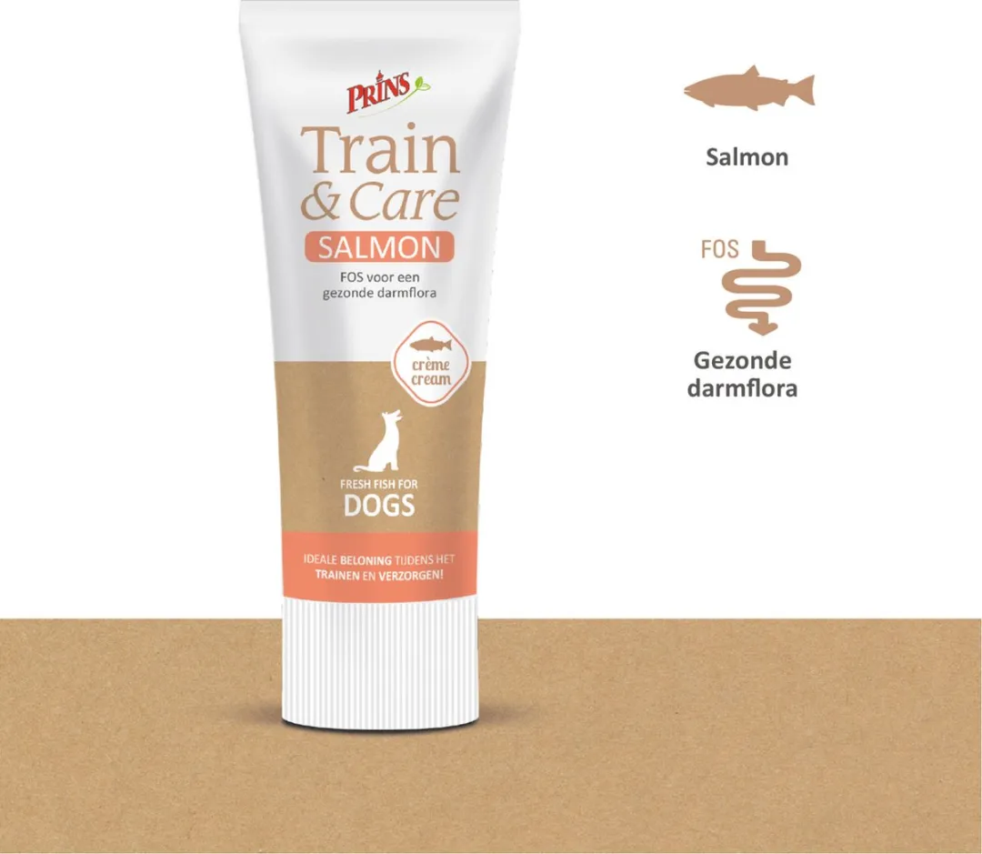 Prins Train&Care Hond Salmon 75g