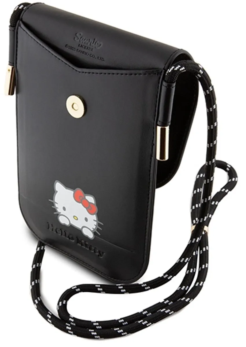 Hello Kitty Leren Daydreaming Cord Tas - Zwart